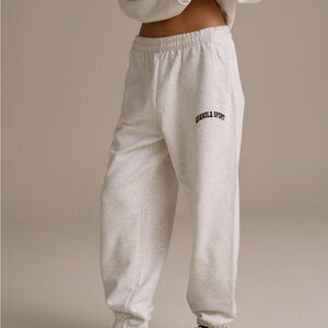 Adanola Heather Gray Sweat Pants